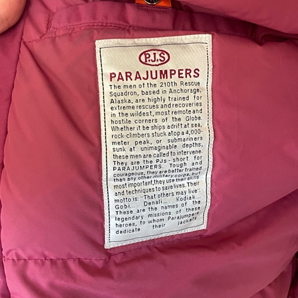 Parajumpers Fur-Hooded Parka (Pink, Real Fur, Size Small) - Picture 15 of 16